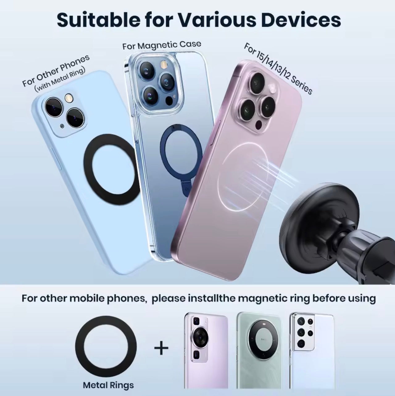 Support Téléphone Magnétique Voiture – Drive Élite