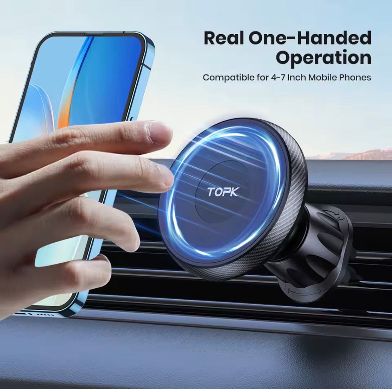 Support Téléphone Magnétique Voiture – Drive Élite